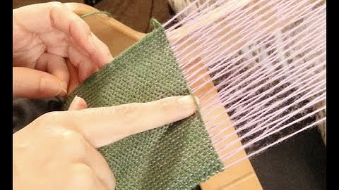 How to fix floats in your weaving