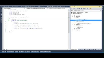 ObserverPattern in C#