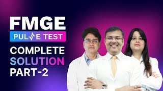 FMGE Pulse Test Complete Solution 🔥 | 3rd–7th Dec Analysis | Part 2