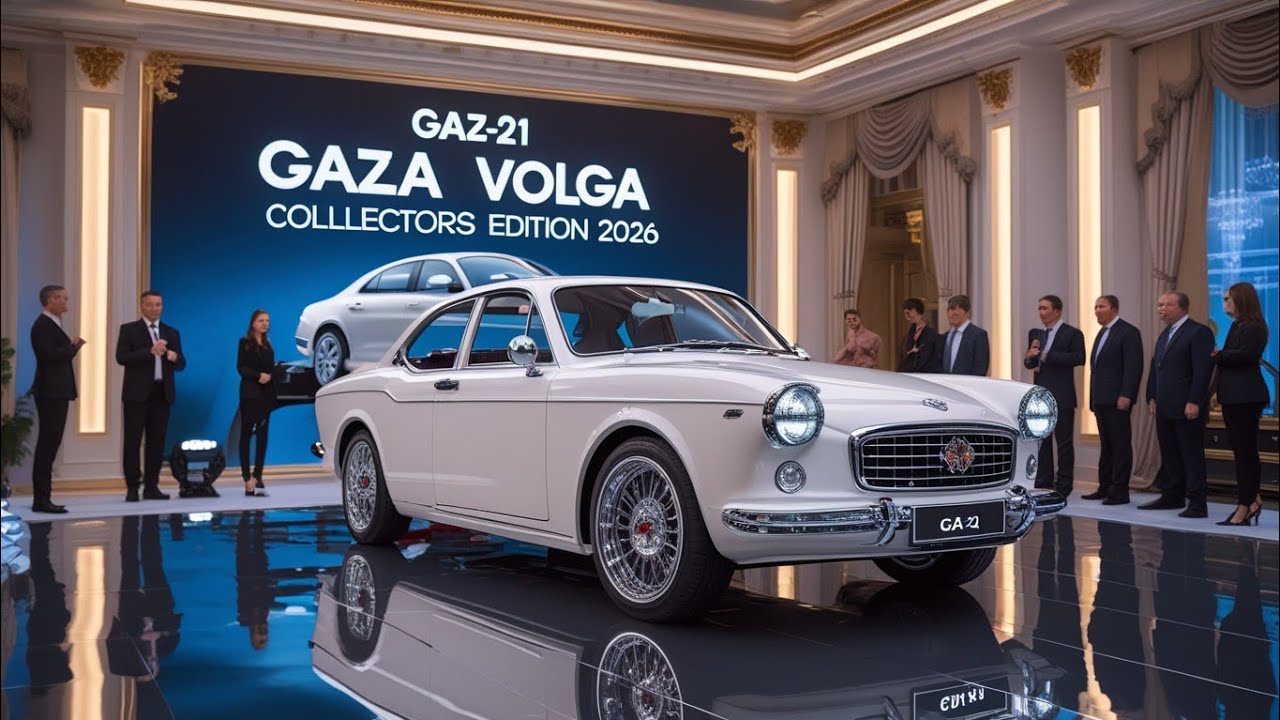 GAZ-21 Волга 2026 | Коллекционное издание в белом роскошном шоуруме 🚗✨