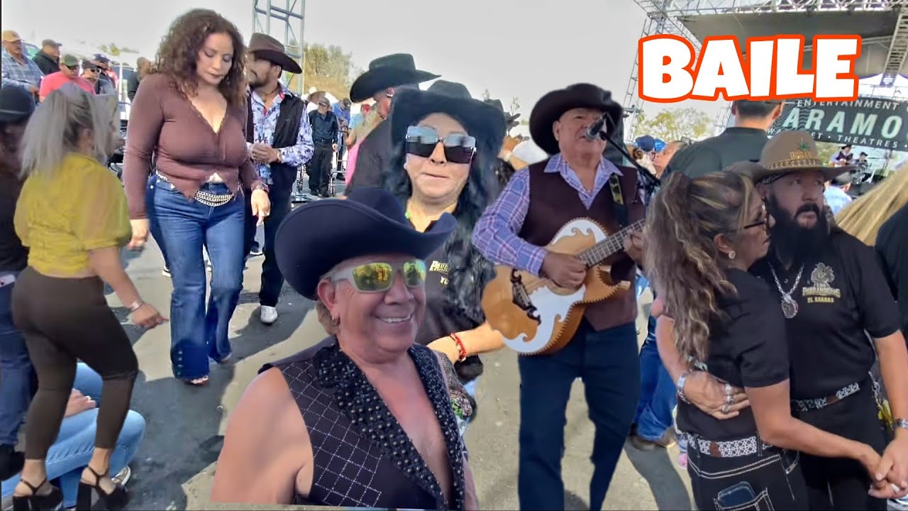 BAILE EN PARAMOUNT SWAPMEET LA PULGA.. VIENTO NORTEN̈O 2026🕺💃🎸🎼🐴🇲🇽