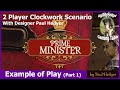 Prime minister  gmt games  example of play part 1  with designer paul hellyer