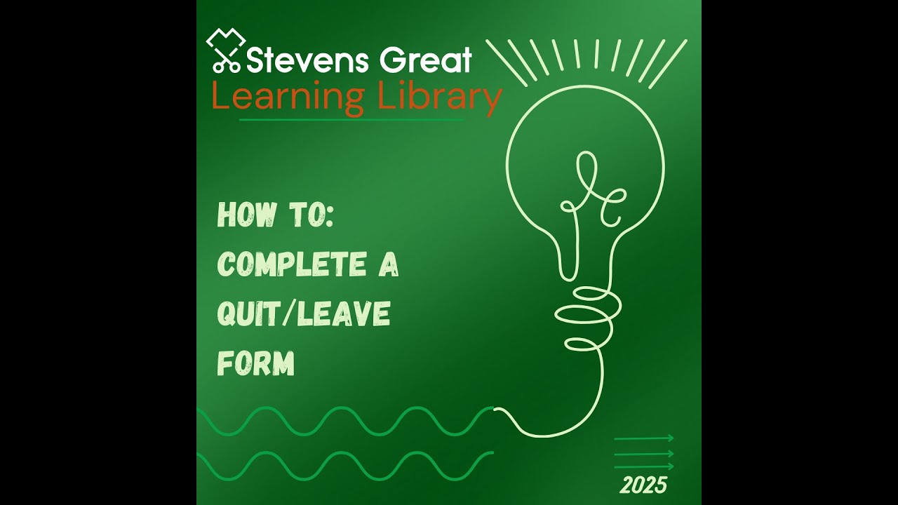 Employee Quit/Leave Form Process