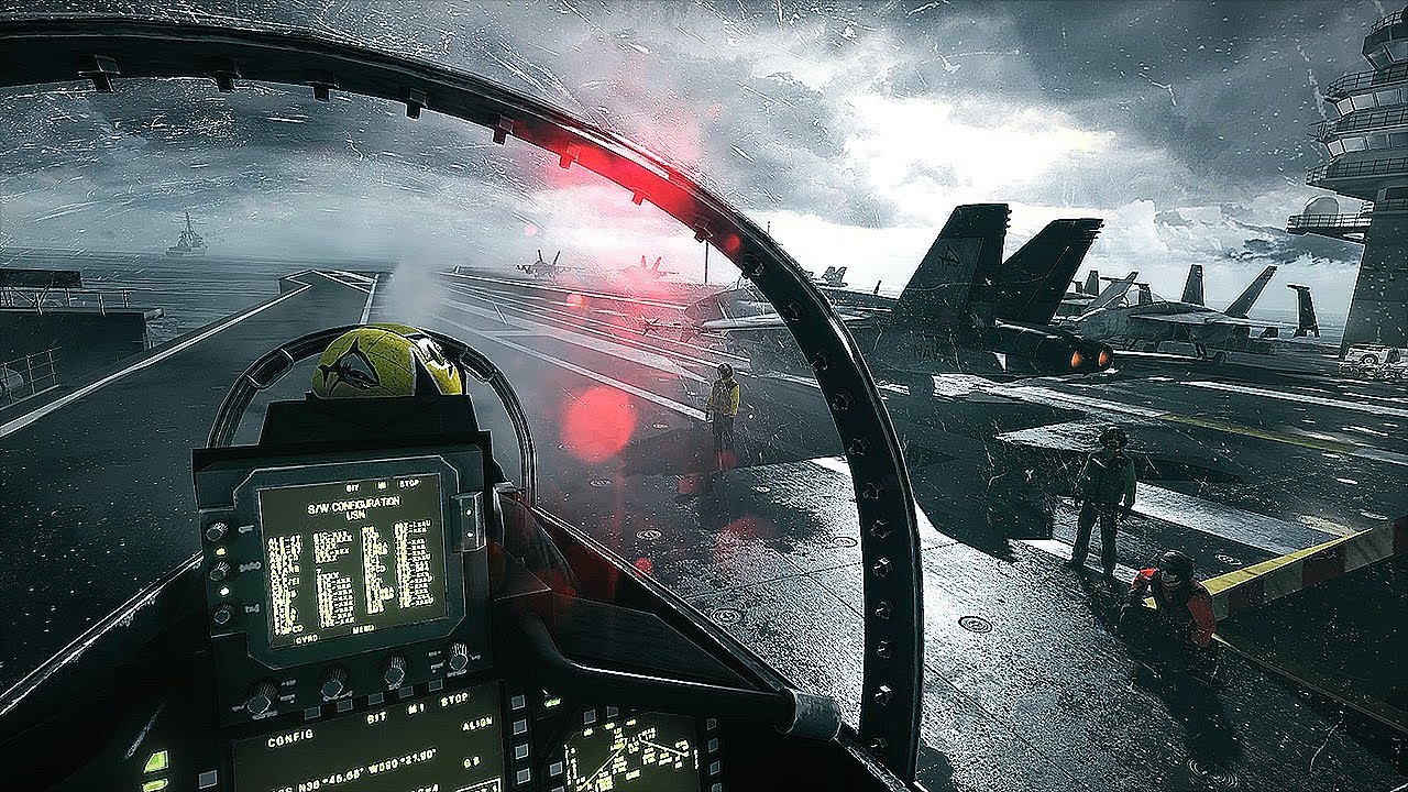 게임 역사상 최고의 전투기 미션, 탑건 보고 오면 미친 연출이라는걸 깨닫게 됨;;;