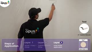 Linen Finish | One Dream Designer Finish - Dream Dunora | Steps For Easy Application | English screenshot 4