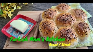✅ How to make soft and fluffy  bread / Easy Turkish flower bread screenshot 2