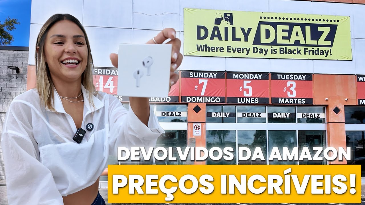DEVOLVIDOS DA AMAZON EM ORLANDO! Daily Dealz #2