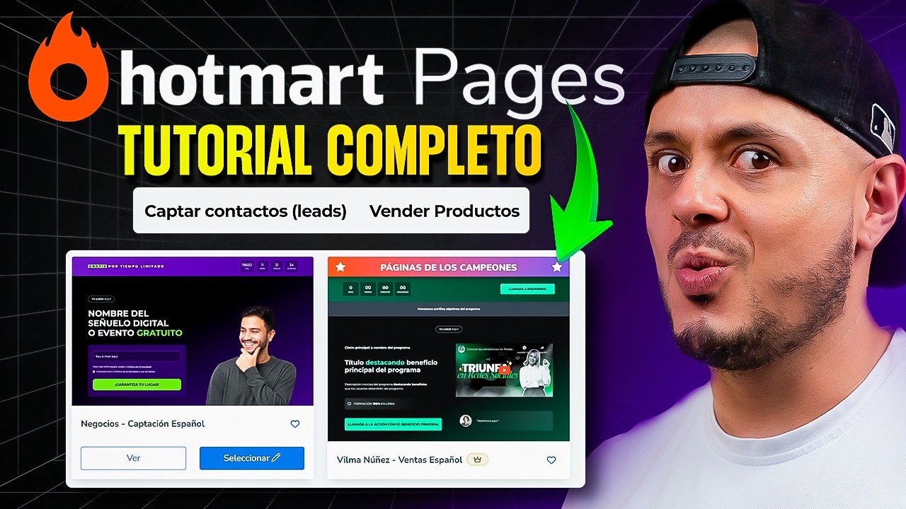 Crea Tu PÁGINA DE VENTAS en Hotmart 2024 | Para Vender Productos Digitales | TUTORIAL Hotmart Pages