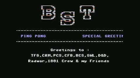 (BST) The Bitstoppers Intro 4 ! Commodore 64 (C64)