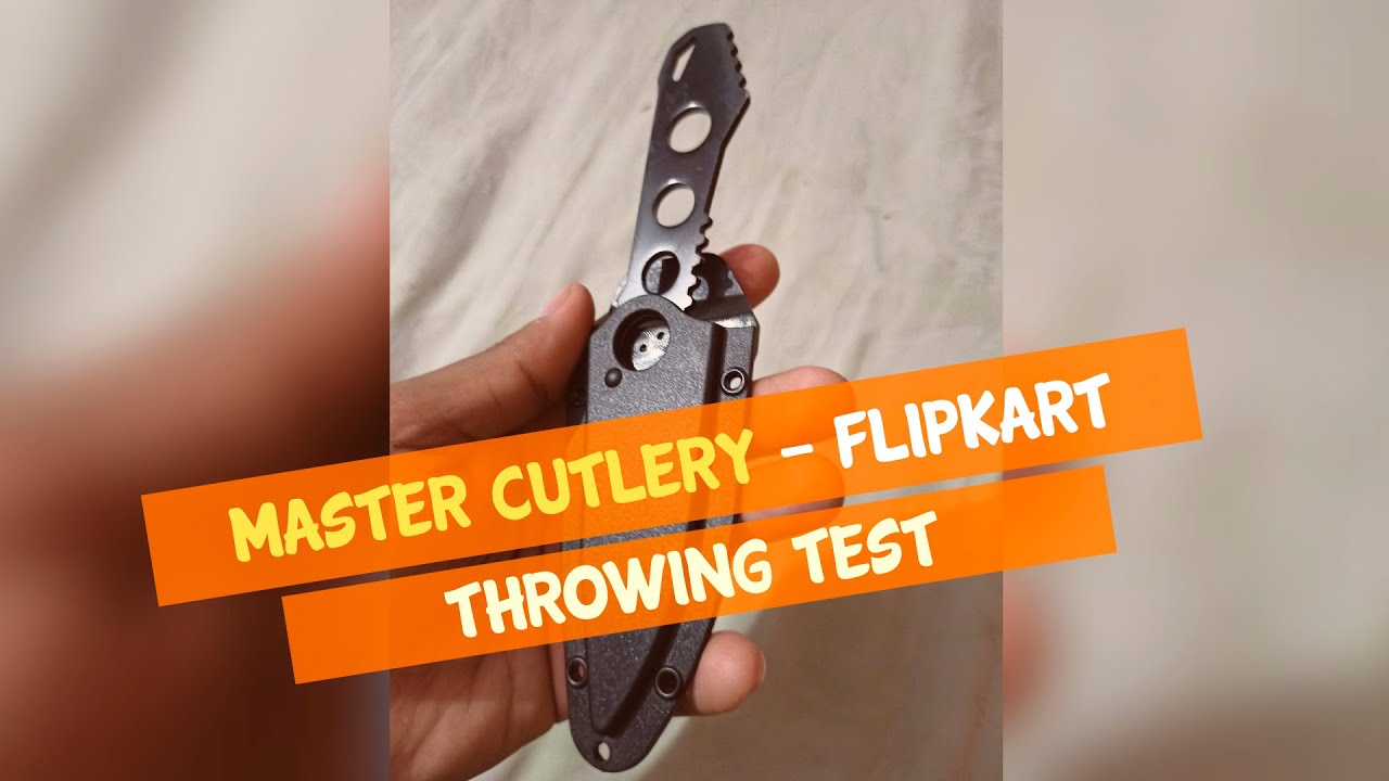 Master Cutlery Flipkart knife Shit or Not YouTube
