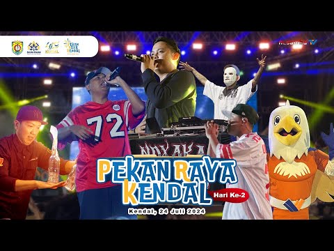NDX AKA DI PEKAN RAYA KENDAL 2024 PECAH - PENONTON MEMBLUDAK || LIPUTAN ...