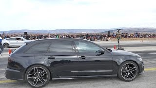 915Hp Audi Rs6 C7 Down The Strip Autokinisimag