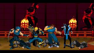 Ninja Scroll ( Mortal Kombat ) sprite animation