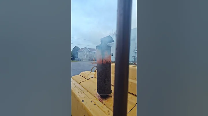 1979 Ford 445 Cold Start #fordtractor #diesel #coldstart