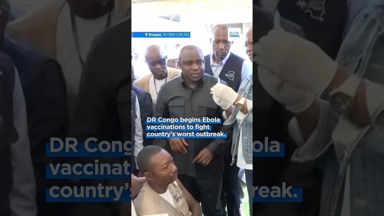 DR Congo begins Ebola vaccinations.