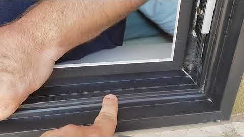 Andersen 100 window shims for lifting sash on casement windows to seal properly