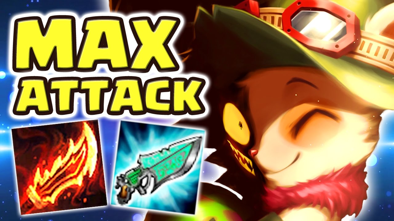 THE SWEETEST REVENGE | MAX ATTACK SPEED RAGEBLADE TEEMO JUNGLE - Nightblue3
