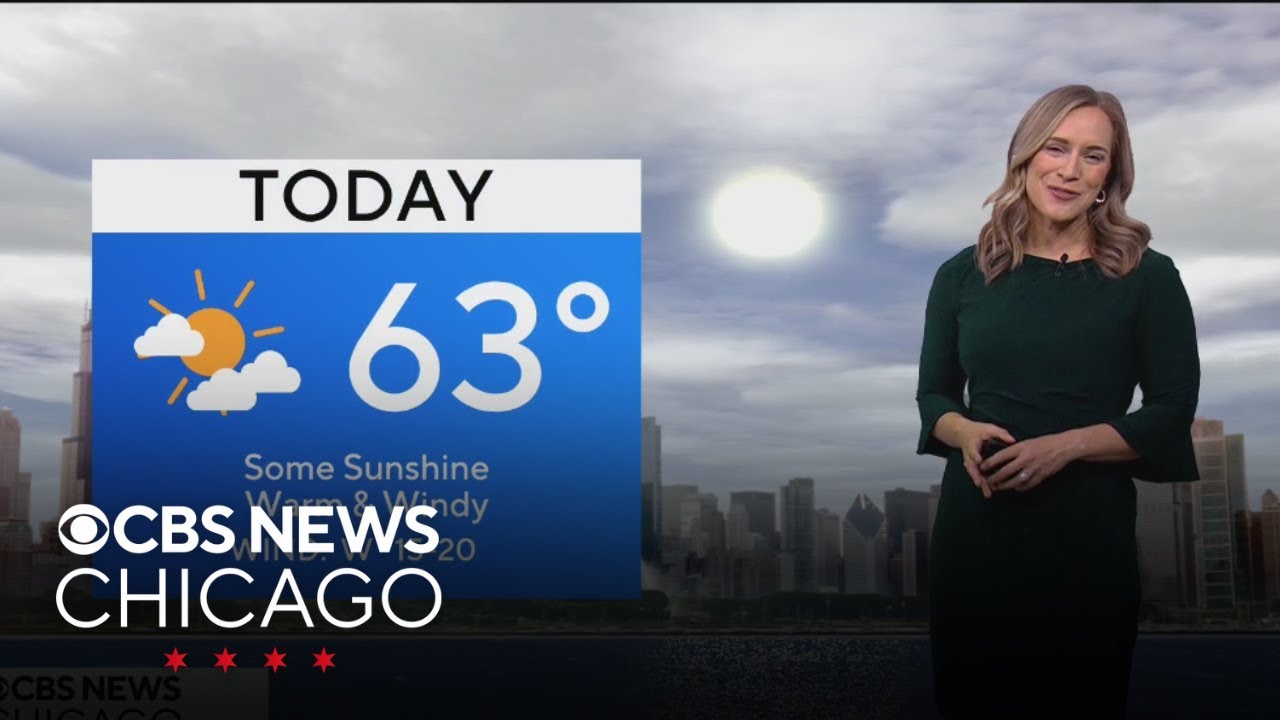 Sunny and warm on Friday before weekend cooldown - YouTube