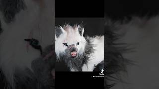Make a wolf commission artdoll with me #artdoll #doll #ooak #bjd #poseableartdoll #balljointeddoll