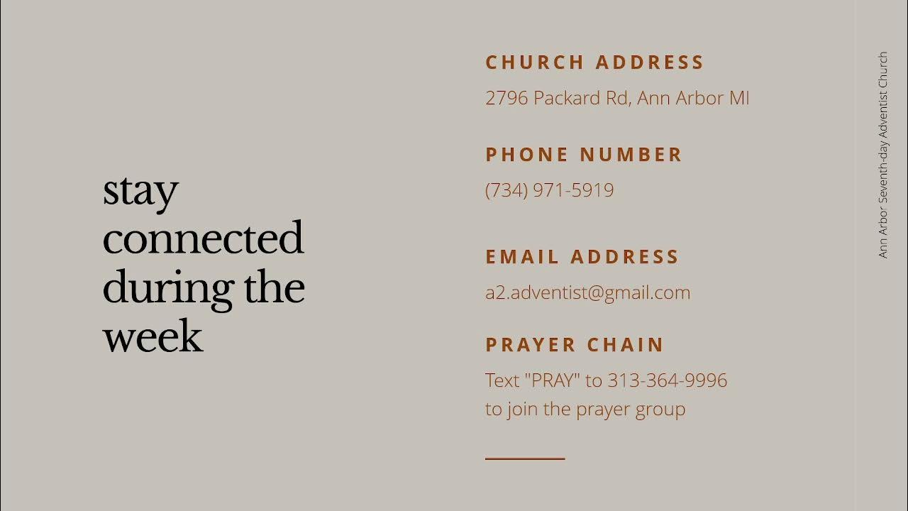 Livestream from Michigan SDA Camp Meeting 06/18/2022 YouTube