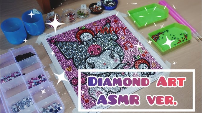 Find more aesthetic contents on my bio😆 #sanrio #diamondpainting #hel