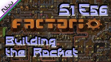 Factorio Tutorial / Lets Play - S1 E56 - How to Build the Rocket