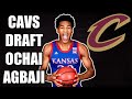 Cavs Draft Ochai Agbaji