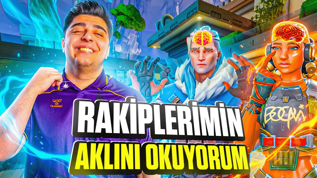 RAKİPLERİMİN AKLINI OKUYORUM ! | BBL Rosé | Valorant Ranked