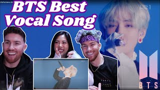 BTS BEST VOCAL SONG! 😍 BTS - Magic Shop Live Performance Reaction!