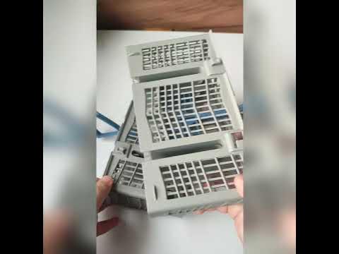 Корзина для столовых приборов в посудомоечную машину - YouTube