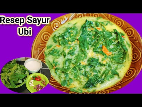 Cara Membuat Santan Daun Singkong Sederhana