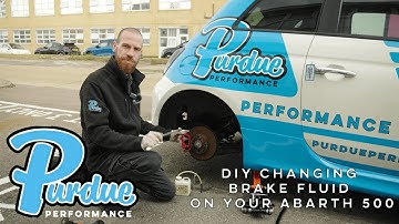 DIY: How to change brake fluid on you Abarth 500/595/695 - Bleeding the brake fluid step by step
