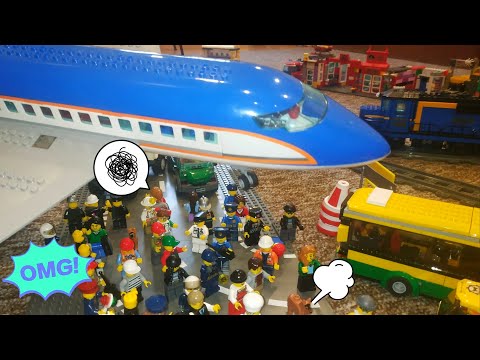 Лего сити аэропорт мультфильм