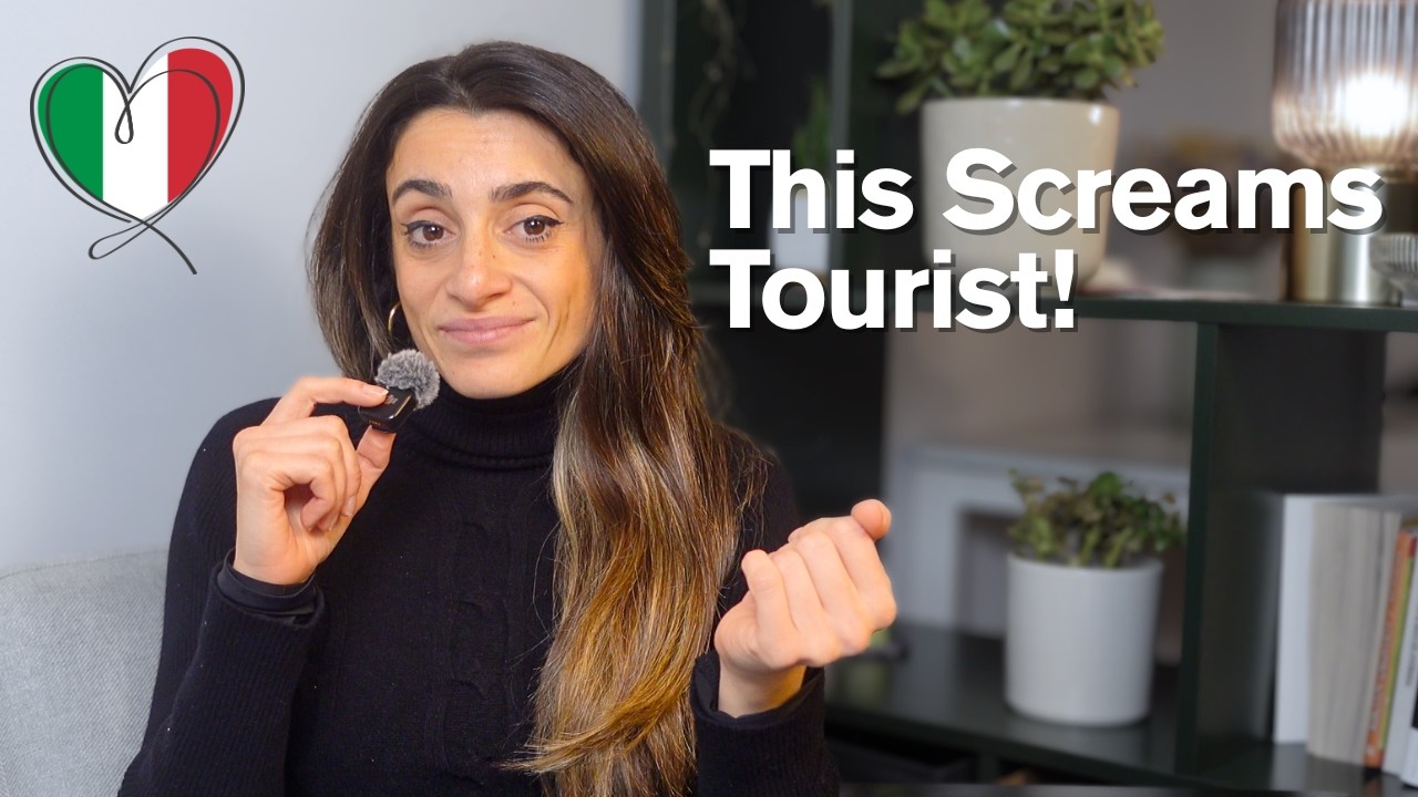 5 things you say in Italian that scream TOURIST 😱