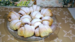 ТВОРОЖНЫЕ рогалики 🥐 просто, вкусно и красиво! Видео рецепт