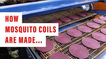 How it’s made: MOSQUITO COILS