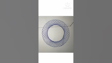spirograph art set ll #satisfyingvideo #easy #shorts