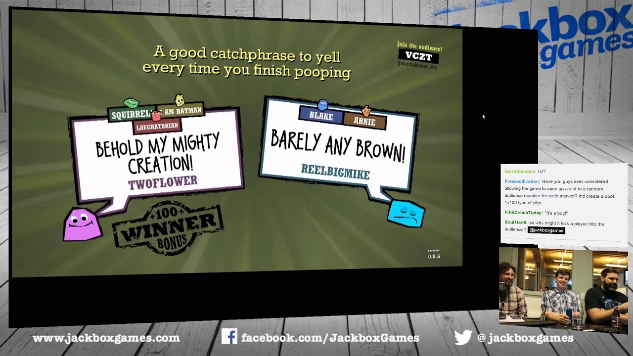 jackbox quiplash episodes jackbox quiplash episodes