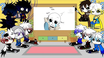 Undertale AUs react to funny comic stuff