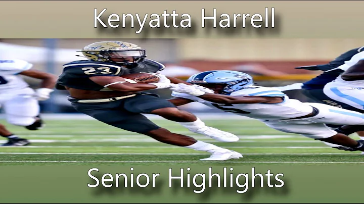 Kenyatta Harrell Senior Season (High School) Highl...