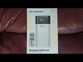 Обзор Внешний Аккумулятор Power Bank Wozinsky 30000mAh 4 x USB LCD 3A Белый