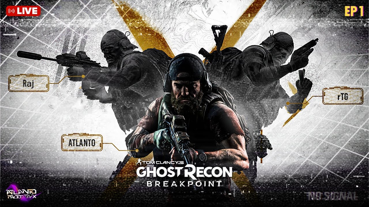 Stealth or War?💀| LIVE: Ghost Recon Breakpoint : EP1