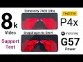 Realme P4x vs G57 Power 8K Video Support Test🔥🔥🔥