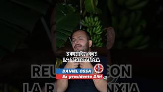 ¿Cómo fue el primer contacto de Daniel Ossa con la principal barra del equipo? ♥️💙🎙️