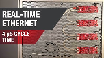 Gigabit real-time Ethernet communication