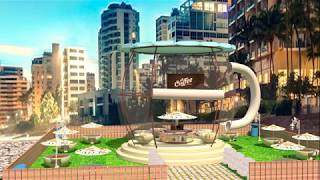 Coffee Shop 3D Visualisation by Nitin Upadhyay