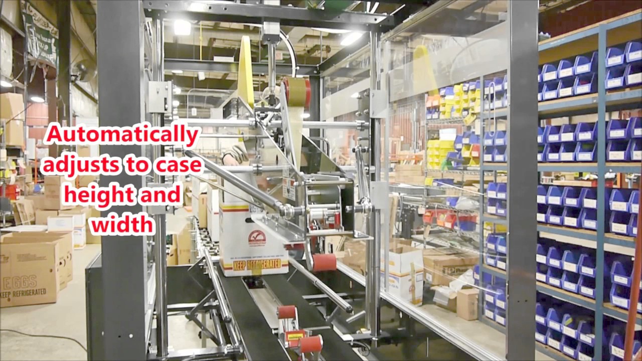 3G Packaging Corp. | LD-16AE Fully Automatic Random Case Sealer - YouTube