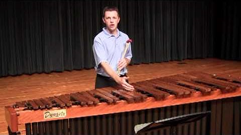 Dynasty Artist Brian Zator - 2011 Texas All State Music - 2-Mallet Mallet Selection & Playing Areas