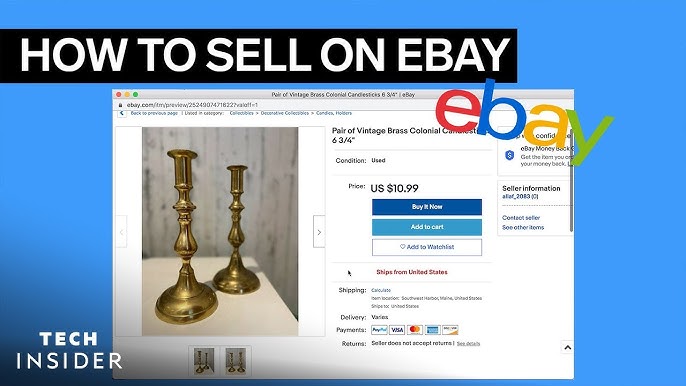 How to Sell Used Items on ?