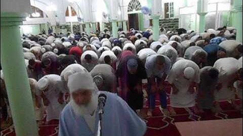 صلاة التراويح من مسجد السنة يوم  22رمضان 1437 هـ تلاوة عطرة من شيخ سي ميلود2